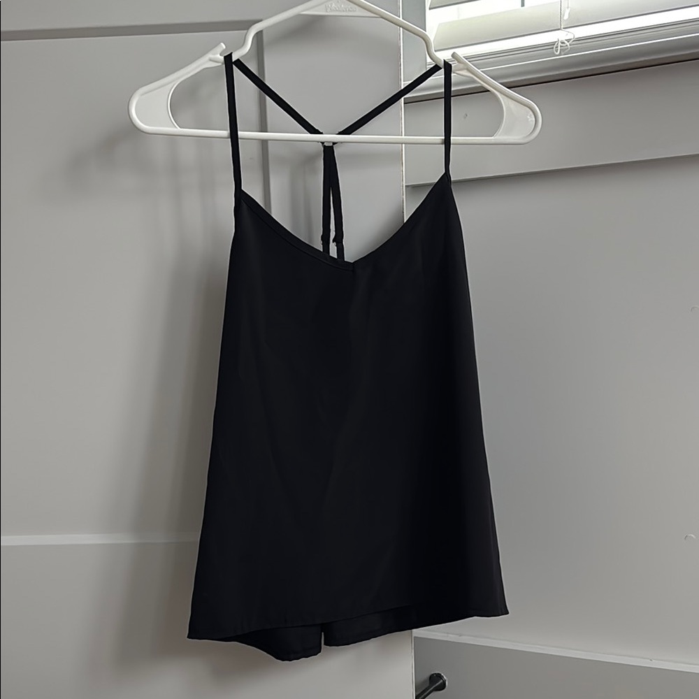 Hollister Black Backless Camisole Top